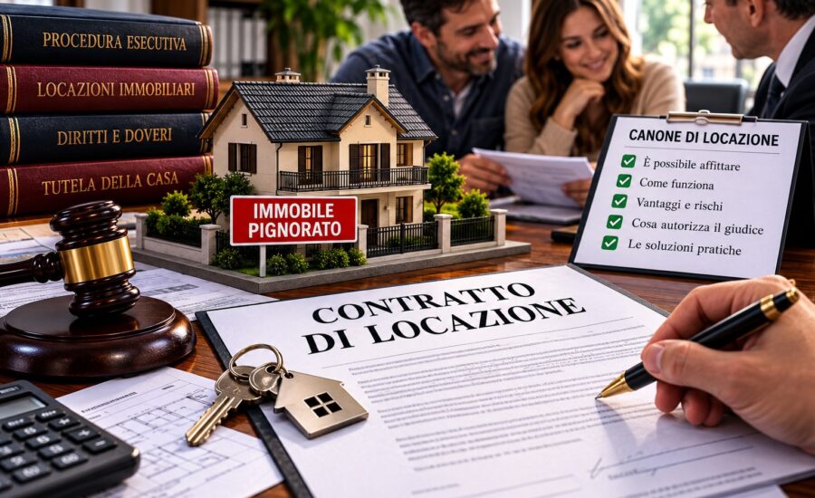 Affittare una casa pignorata