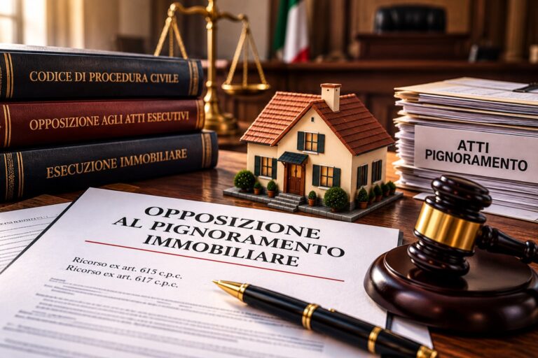 Opposizione al pignoramento immobiliare