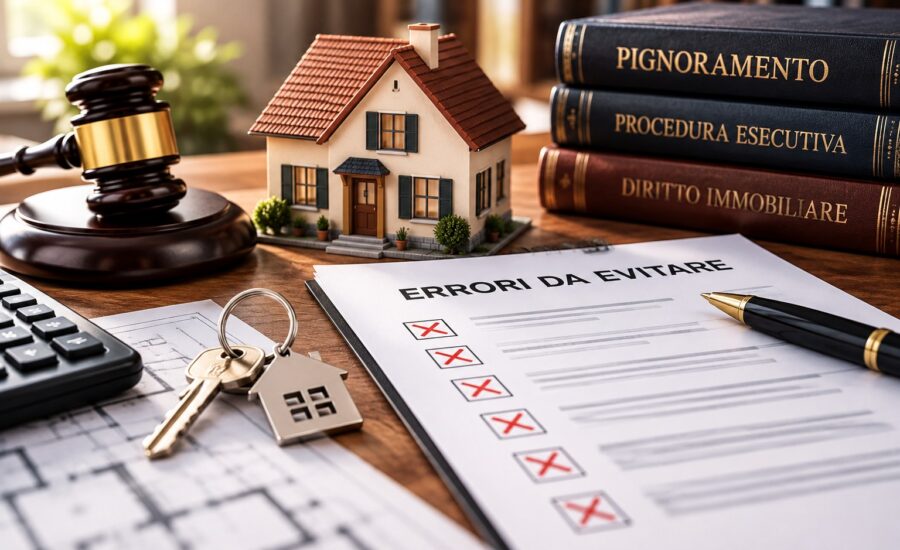 Pignoramento immobiliare: errori da evitare