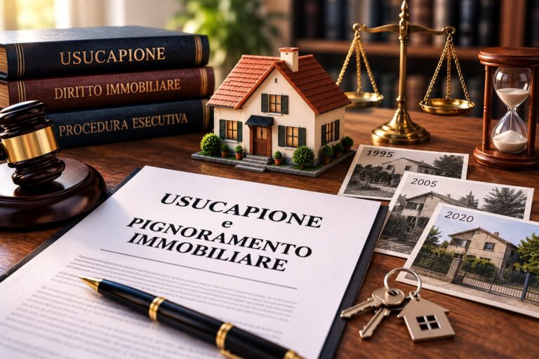 Usucapione e pignoramento immobiliare